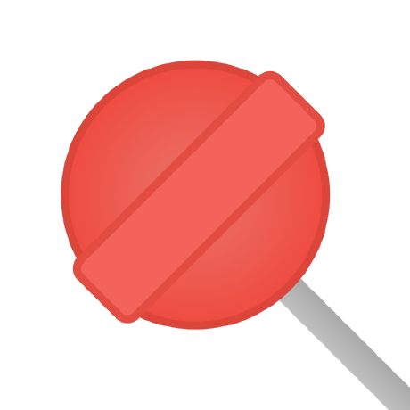 CandyCoded icon which is a pink lollipop